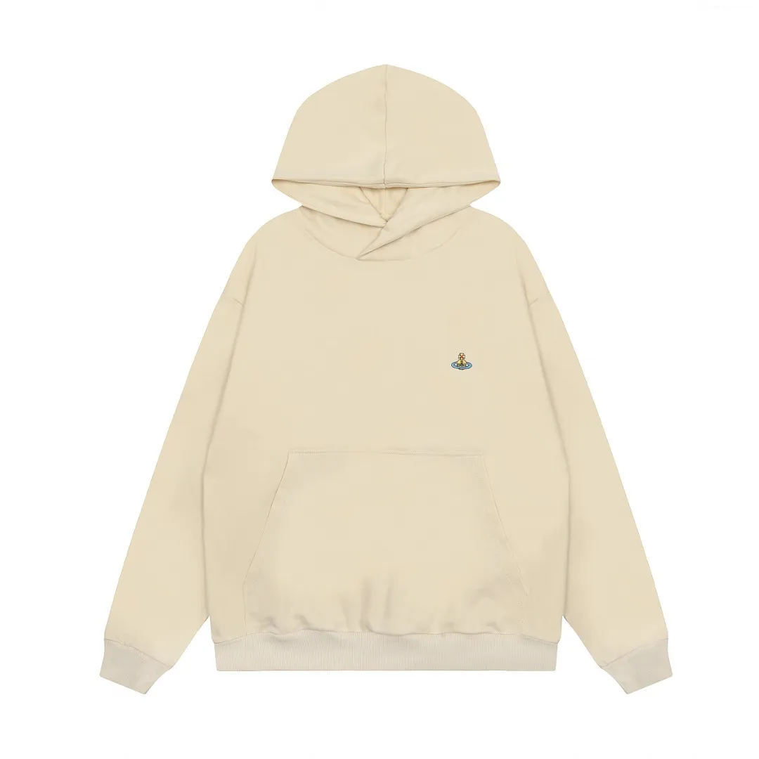 VIVI807# "Exclusive hot style" vivienne west wood West Queen Vivienne Saturn classic small label hooded sweatshirt 2024 top hot style No need to say more, directly open the details YB mold opening Correct seam collar details ⚠️The authentic product is the seam threaded neckline without a collar strip. Our family only makes the right version of the goods. We are careful to make sure that the first release of the Queen Mother of the whole network is correct. The full range of correct accessories and every detail is completely restored. Straight up to full Size: XS-L